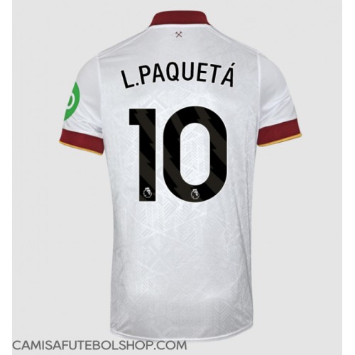 Camisa de time de futebol West Ham United Lucas Paqueta #10 Replicas 3º Equipamento 2024-25 Manga Curta